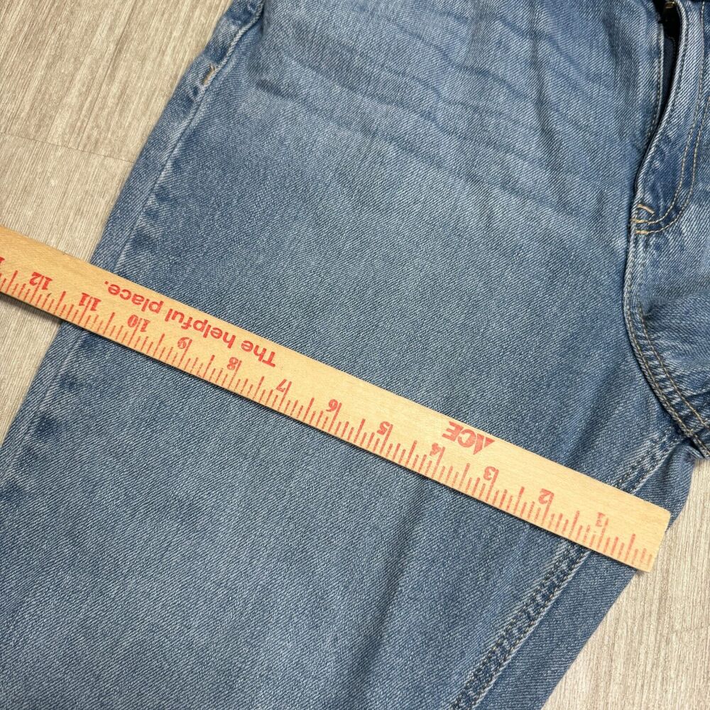 American Rag Cie Womens Jeans Cropped Wide Leg Distressed Size 9 NEW 100% Cotton - Picture 7 of 16